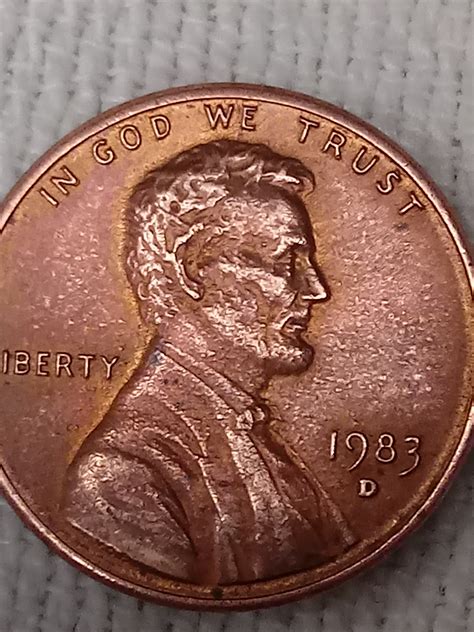 The thing that makes Lincoln pennies dated before 1983 worth more than face value is …